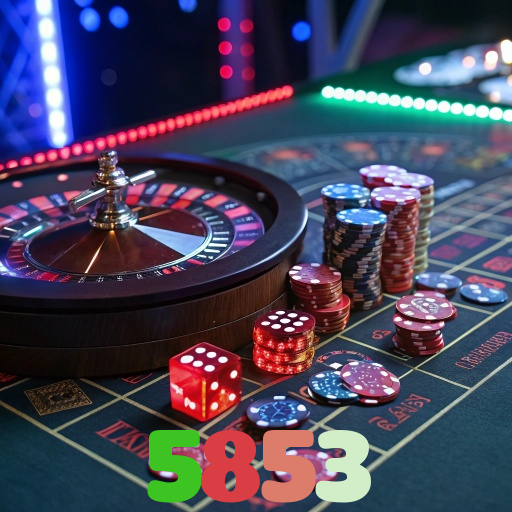 5853