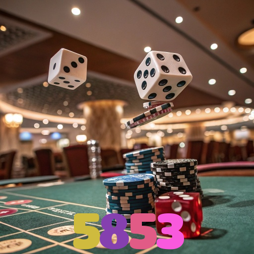 5853