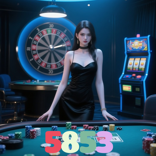 5853
