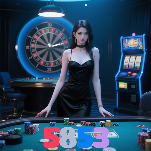 5853